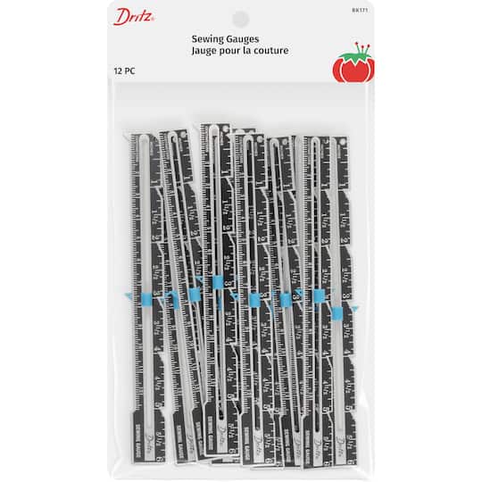 Dritz® 6" Black Sewing Gauges, 12ct.